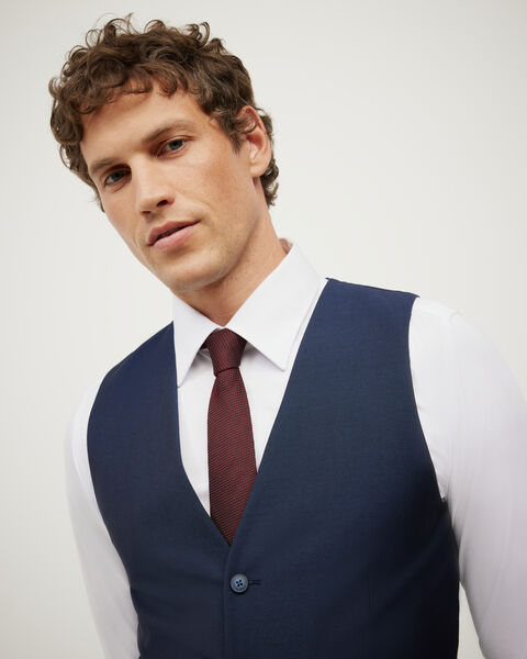 Arlo Tailored Vest, Navy, hi-res